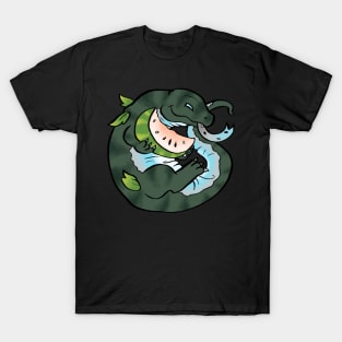 Demiboy Watermelon Komodo Dragon T-Shirt